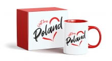 I just love Poland kubek
